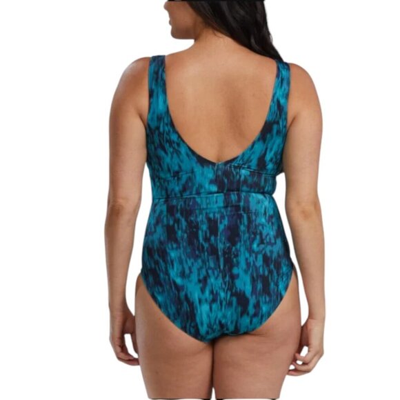 NEW TYR One Piece Swimsuit | Blue Design - Picture 3 of 7